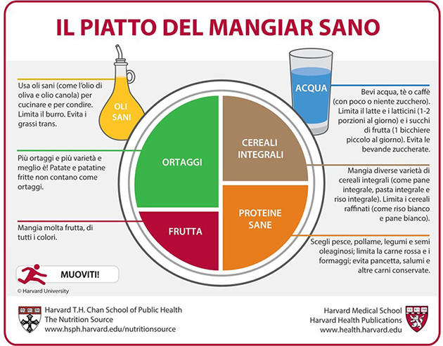 Il piatto del mangiar sano - Copyright © 2011 Harvard University